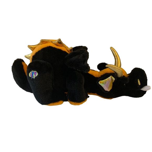 WEBKINZ Lava Dragon Ganz 12" Unopened Code NWT Stuffed Animal Plush HM463 - Picture 3 of 9